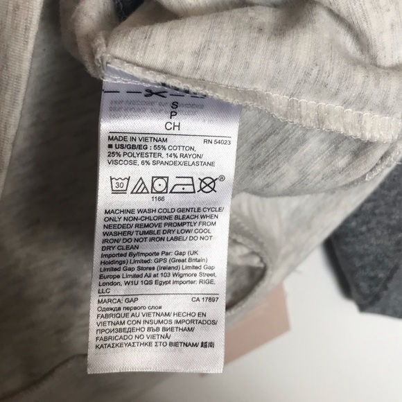 Two colour block solid crop top - Picture 5 of 6